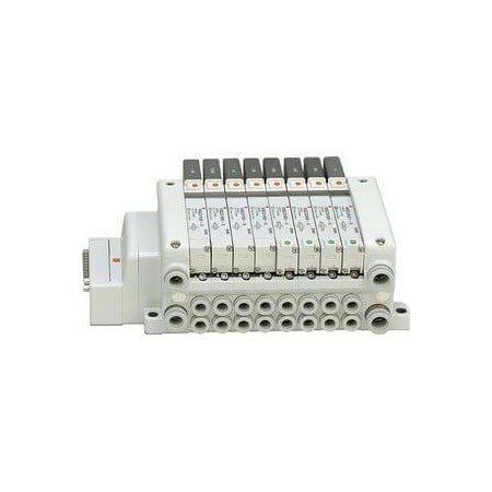 Four Station Manifold for VQC Valve MPN:VV5QC21-04N7FD3