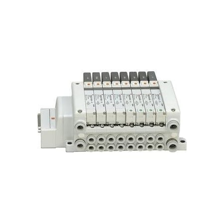 Eight Station Manifold for VQC Valve MPN:VV5QC21-08LN7FD2