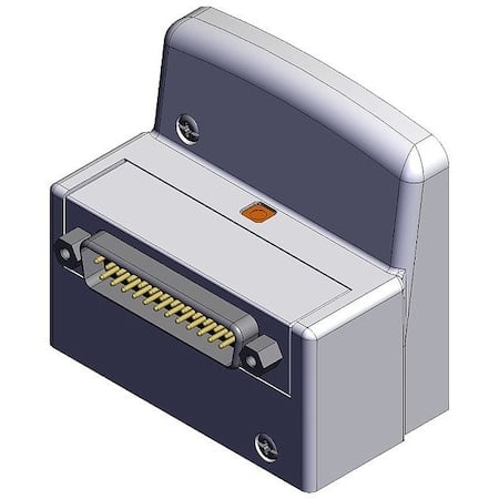 PINS (25), D-SUB HOUSING MPN:VVQC1000-F25-1