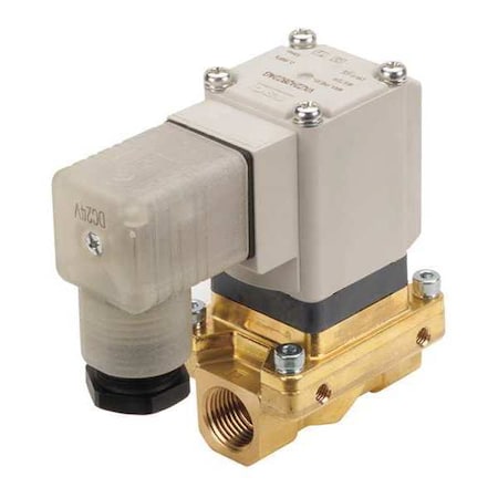 Solenoid Valve, 2 Port for Air, 3/8