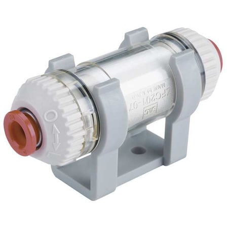 Vacuum Filter, Inline, 1/4 MPN:ZFC5D-B