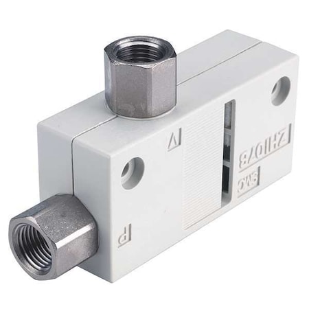 Vacuum Ejector, Inline, Box, 1/8 In BSPT MPN:ZH05BLA-01-01