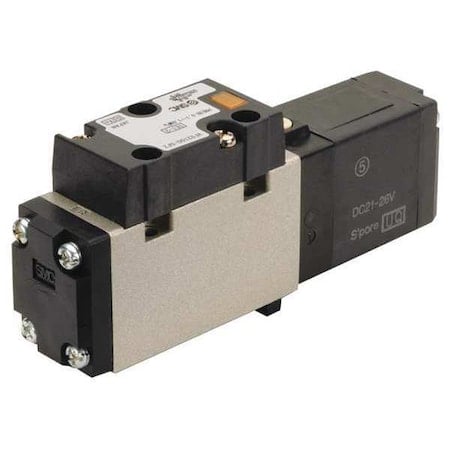 Solenoid Air Control Valve, 1/8 In, 24VDC MPN:ZH07BLA-07-07