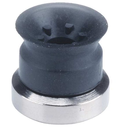 Vacuum Pad, Flat With Ribs, 10mm MPN:ZP10CF