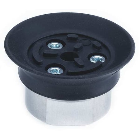 Vacuum Pad Assembly, NBR, 125mm MPN:ZPT125HN-B16