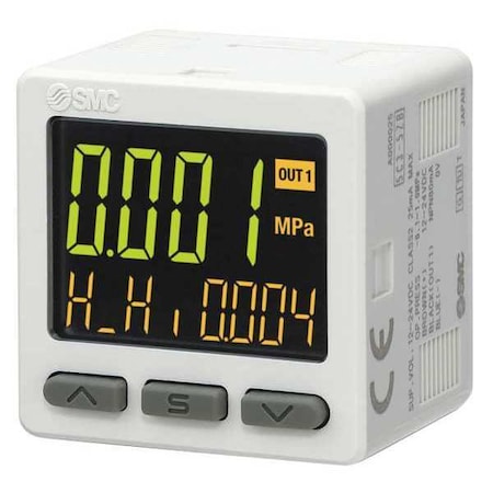 Pressure Switch, Range 0 to -100kPa MPN:ZSE20-N-M5-LB