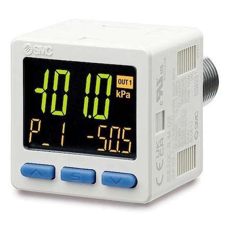 Digital Pressure Sensor, 45 in Overall H MPN:ZSE20B-T-N01-WA1