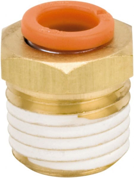 Push-to-Connect Tube Fitting: Connector, 1/2