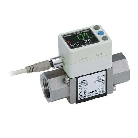 Digital Flow Switch 5-40L/min MPN:PF3W740-N04-A-FR