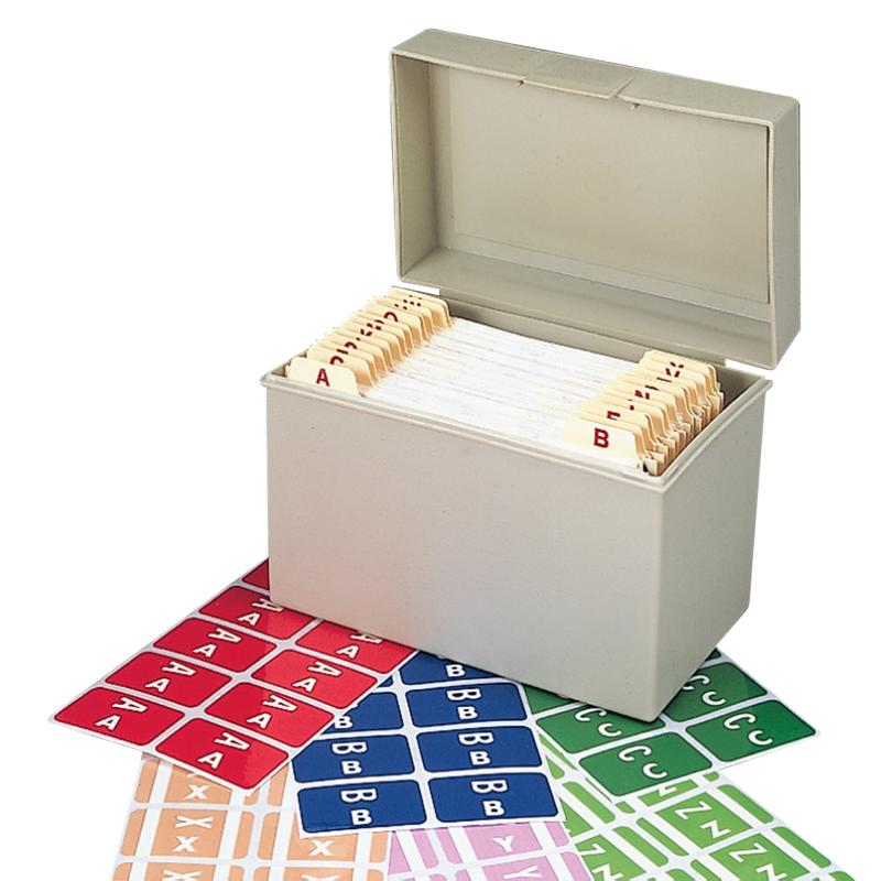Smead ACCS Alphaz Permanent Color-Coded Label Kit, A-Z Assortment, Pack Of 2, 200 Labels MPN:67170