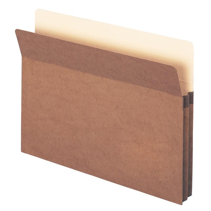 Smead Expanding File Pockets, 1 3/4in Expansion, 9 1/2in x 14 3/4in, 30% Recycled, Redrope, Pack Of 25 MPN:1516C