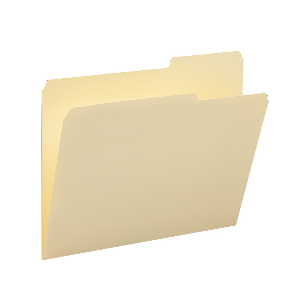 Smead Manila File Folders, Letter Size, 10% Recycled, Manila, Box Of 100 MPN:152-5L