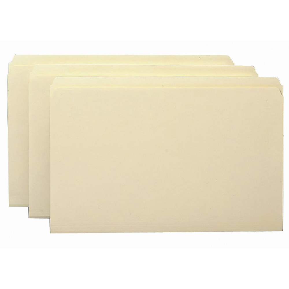 Smead Reinforced Tab Manila File Folders, Legal Size, Straight Cut, Box Of 100 MPN:15310