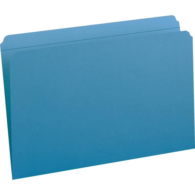Smead Colored Straight Tab Cut Legal Recycled Top Tab File Folder, 17010 MPN:17010
