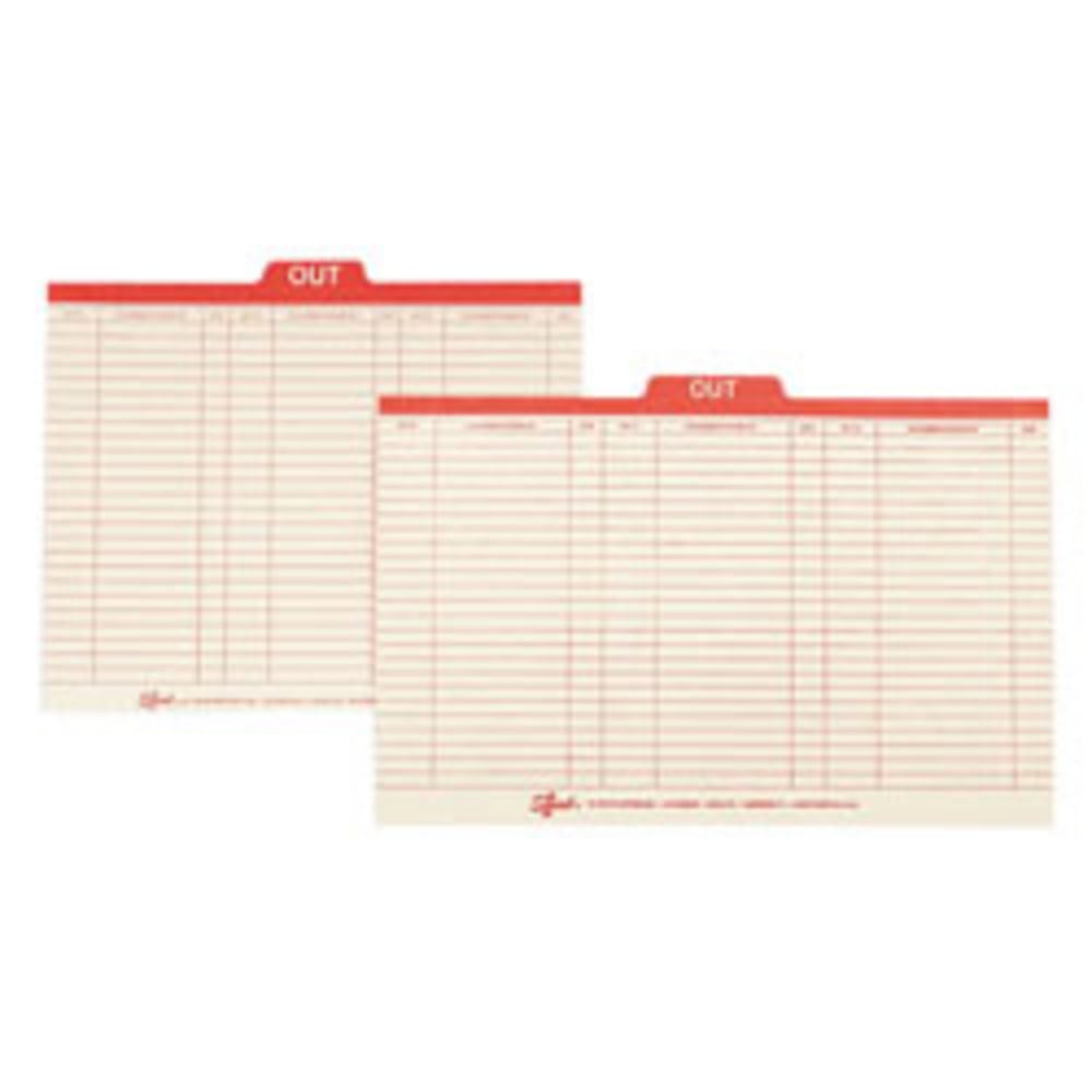 Smead Center Top-Tab Out Guides, Legal Size, Manila, Box Of 100 MPN:53910