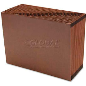 Smead® A-Z Open Accordion Expanding File 21 Pockets Letter Leather-Like Redrope 70425