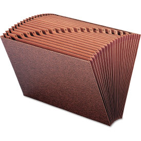 Smead® Leather-Like A-Z Open Accordion Expanding File W/ 21 Pockets Fits Legal-Sized Documents 70430