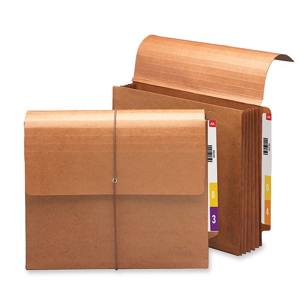 Smead Red Rope End-Tab Wallets, Letter Size, 5 1/4in Expansion, 30% Recycled, Redrope, Pack Of 10 MPN:71144