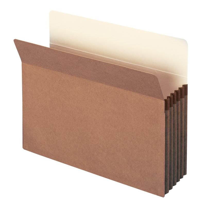 Smead Expanding File Pockets, 5 1/4in Expansion, 9 1/2in x 11 3/4in, 30% Recycled, Redrope, Pack Of 10 MPN:73234