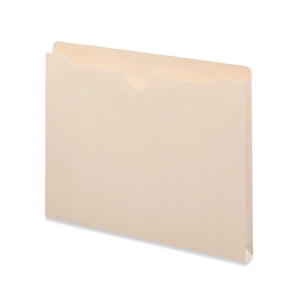 Smead File Jackets, 1in Expansion, Letter Size, 8 1/2in x 11in, Manila, Box Of 50 Jackets MPN:75439