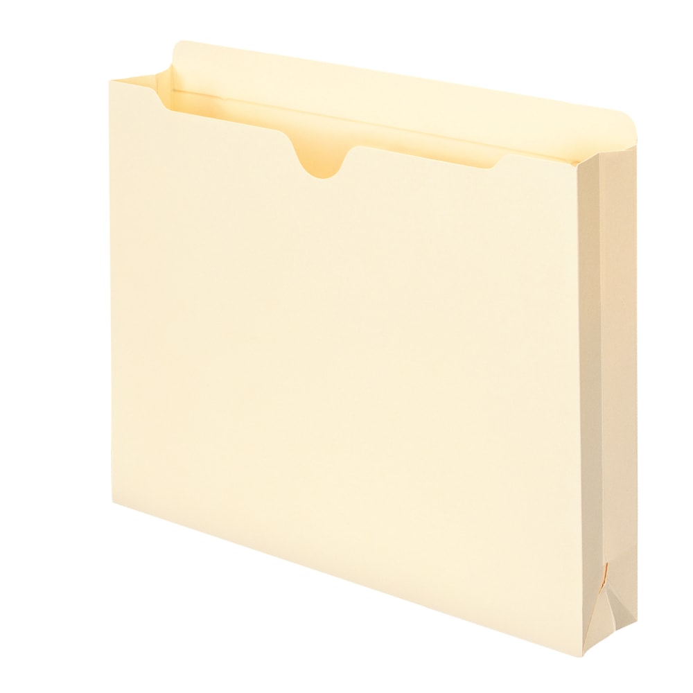 Smead Expanding Reinforced Top-Tab File Jackets, 2in Expansion, Letter Size, Manila, Box Of 50 (75560) MPN:75560