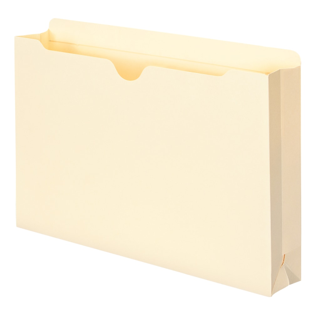 Smead Manila File Jackets, Reinforced Tab, 2in Expansion, Legal Size, Box Of 50 (76560) MPN:76560