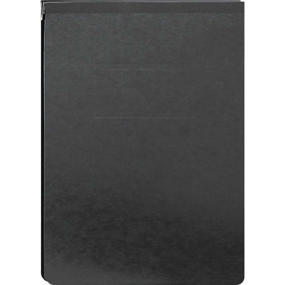 Smead Color Pressboard Binder Cover, 8 1/2in x 11in, 60% Recycled, Black MPN:81124