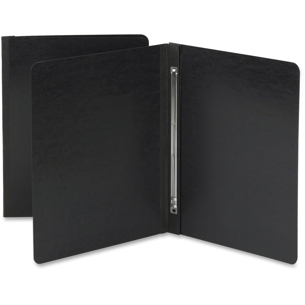 Smead Pressboard Report Covers, Letter Size (8 1/2in x 11in), 60% Recycled, Black MPN:81151