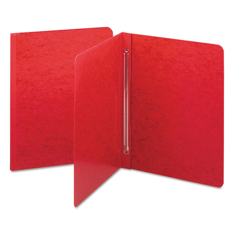 Smead Color Pressboard Binder Covers, 8 1/2in x 11in, 60% Recycled, Bright Red MPN:81252
