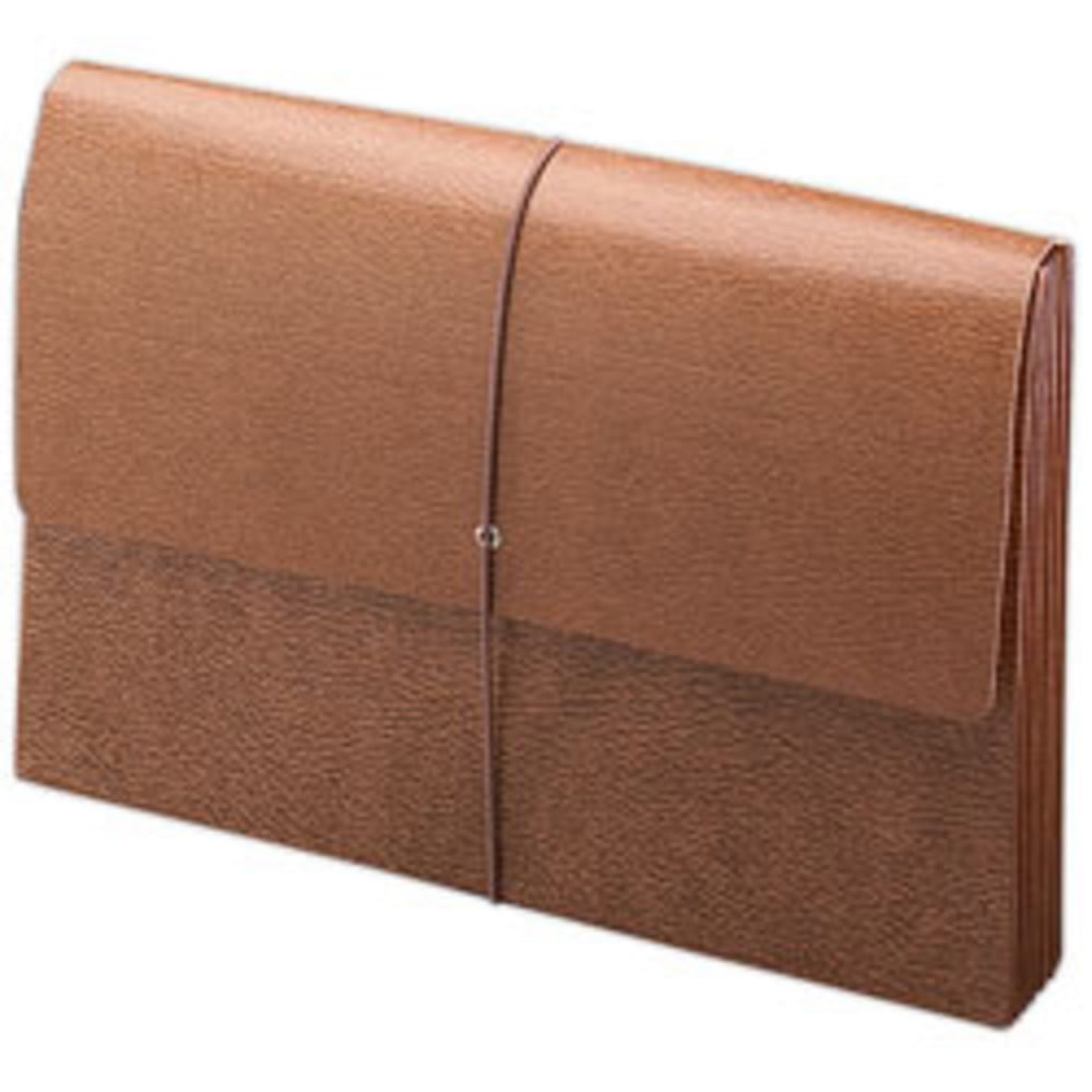 Smead Leather-Like Expanding Wallet, Legal Size, 30% Recycled, Brown MPN:CL1056EL