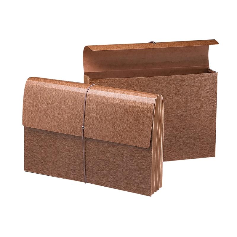 Smead Expanding Wallet, 3 1/2in Expansion, 10in x 15in, 30% Recycled, Brown MPN:L1056EL