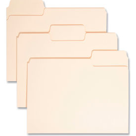 Smead SuperTab Top Tab File Folders 1/3 Tabs Letter Size 0.75
