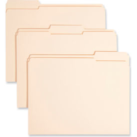 Smead® Reinforced Tab Manila File Folder 1/3 Cut Top Tab Letter 100/Box 10434