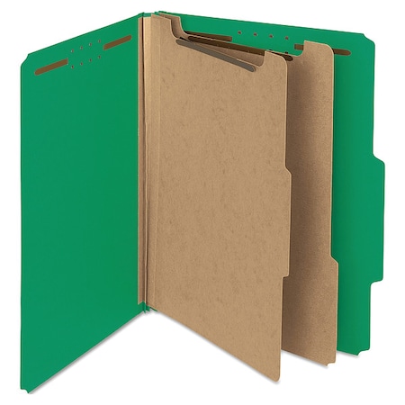 Folder, Expanding, 2 Divider, Green, PK10 MPN:14063