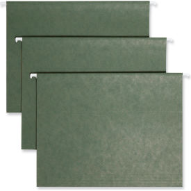 Smead® Hanging Folders 1/3 Tab 11 Point Stock Letter Green 25/Box 64035