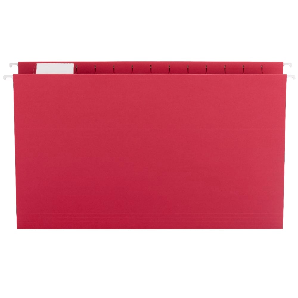 Smead Hanging File Folders, Legal Size, Red, Pack Of 25 (Min Order Qty 2) MPN:64167