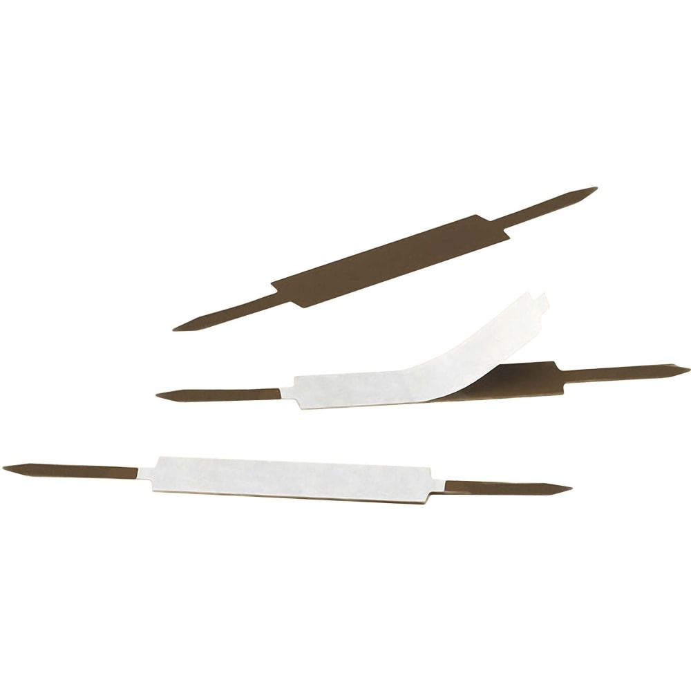 Smead - Flat bar binding strip - brown (pack of 100) MPN:68210