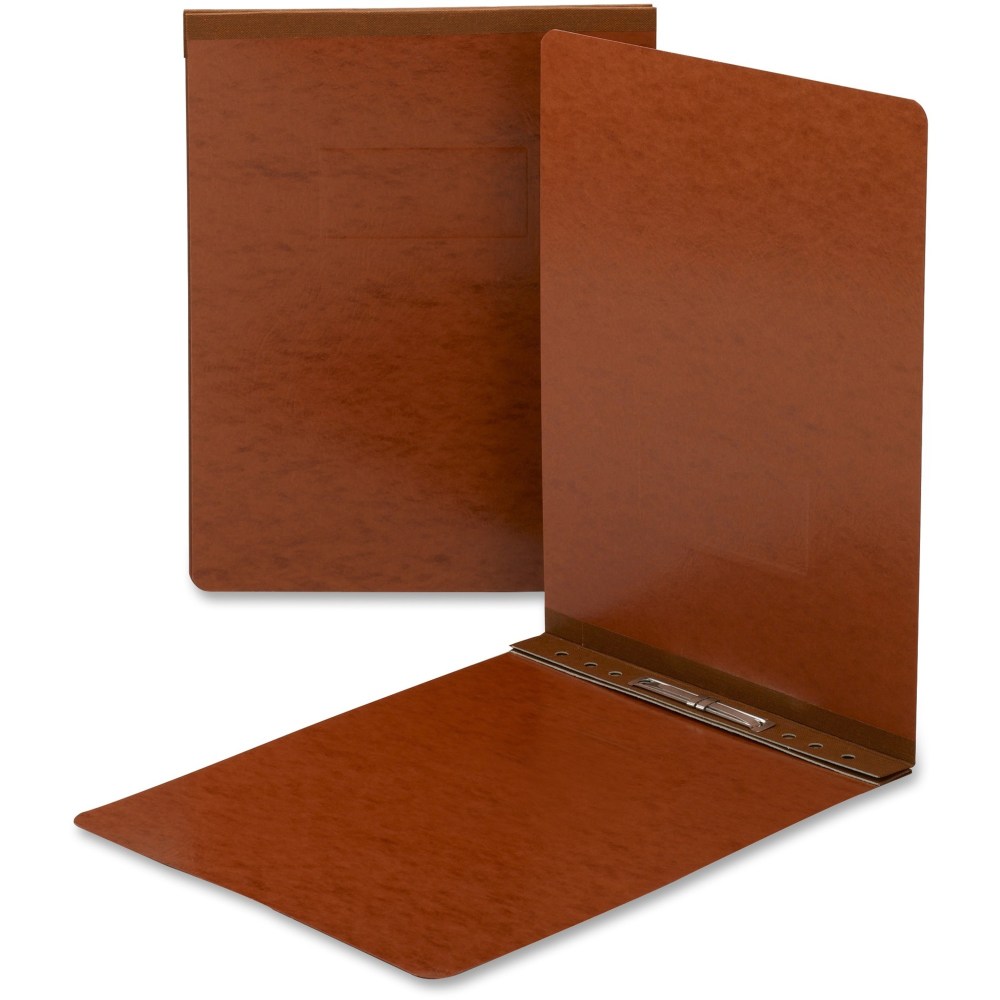 Smead Premium Pressboard Report Cover, 8-1/2in x 11in, 100% Recycled, 2in Capacity, Red MPN:81725