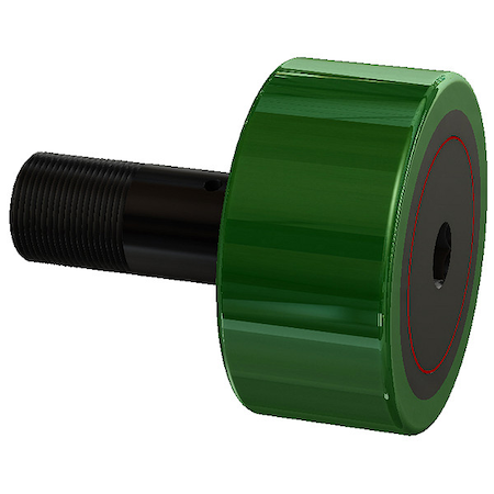Double Sealed Cam Follower, Flat Stud, 1-1/4 in Dia, 3/4 in Wd MPN:CR-1-1/4-XB-U
