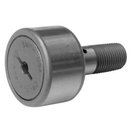 Double Sealed Cam Follower, Flat Stud, Stainless Steel, 5/8 in Dia, 7/16 in Wd MPN:CR-5/8-XB-SS