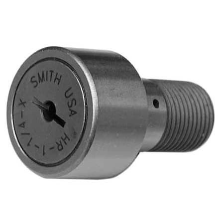 Double Sealed Cam Follower, Screwdriver Slot Head Stud, Alloy Steel, 5/8 in Dia, 7/16 in Wd MPN:HR-5/8-X