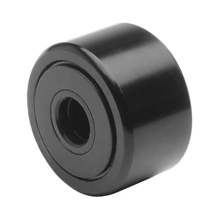 Open Cam Follower, Flat Yoke, Alloy Steel, 1-1/4 in Dia, 3/4 in Wd, 3/8 in Bore Dia MPN:YR-1-1/4