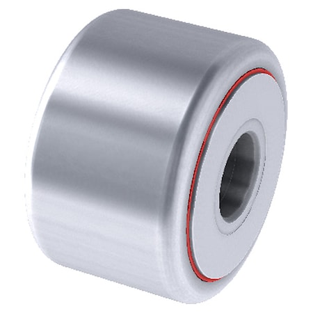 Double Sealed Cam Follower, Flat, Stainless Steel, 1-in Dia, 5/8 in Wd, 5/16 in Bore Dia MPN:YR-1-X-SS-FG