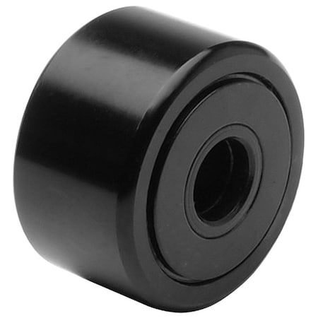 Double Sealed Track Roller, Crowned, Alloy Steel, 6 in Dia, 3-1/4 in Wd, 2-1/4 in Bore Dia MPN:YR-6-XC