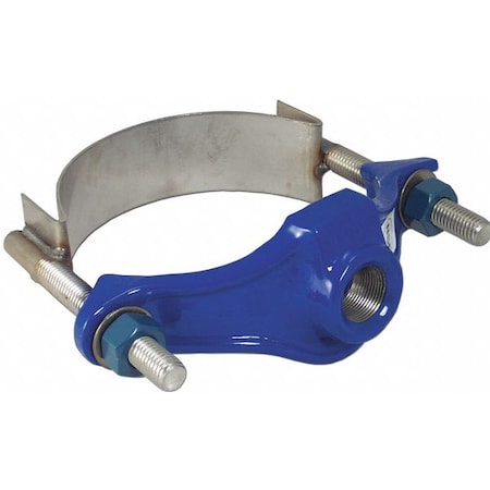 Repair Clamp, Iron, 12 In Pipe, 3/4 In Out MPN:31500132007000 CC