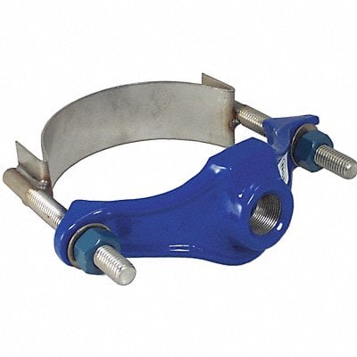 Repair Clamp Iron 1 1/2 In Pipe 3/4 Out MPN:31500019207000 CC