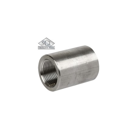 Thrd Full Coupling, 3M, 304/L, 1-1/4