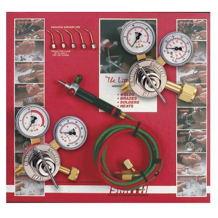 Gas Welding Outfit, Little Torch Series, Acetylene, Propane, 12-1401-03 to -07 MPN:23-1003P