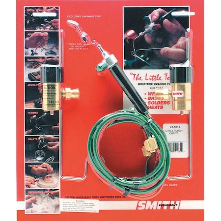 Hobby/Jewelry Outfit For Disposable Tanks, Little Torch Series, Propane, Propylene, -, 12-1401-05 MPN:23-1014