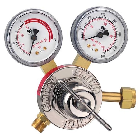 Gas Regulator, Acetylene, Single Stage, 9/16
